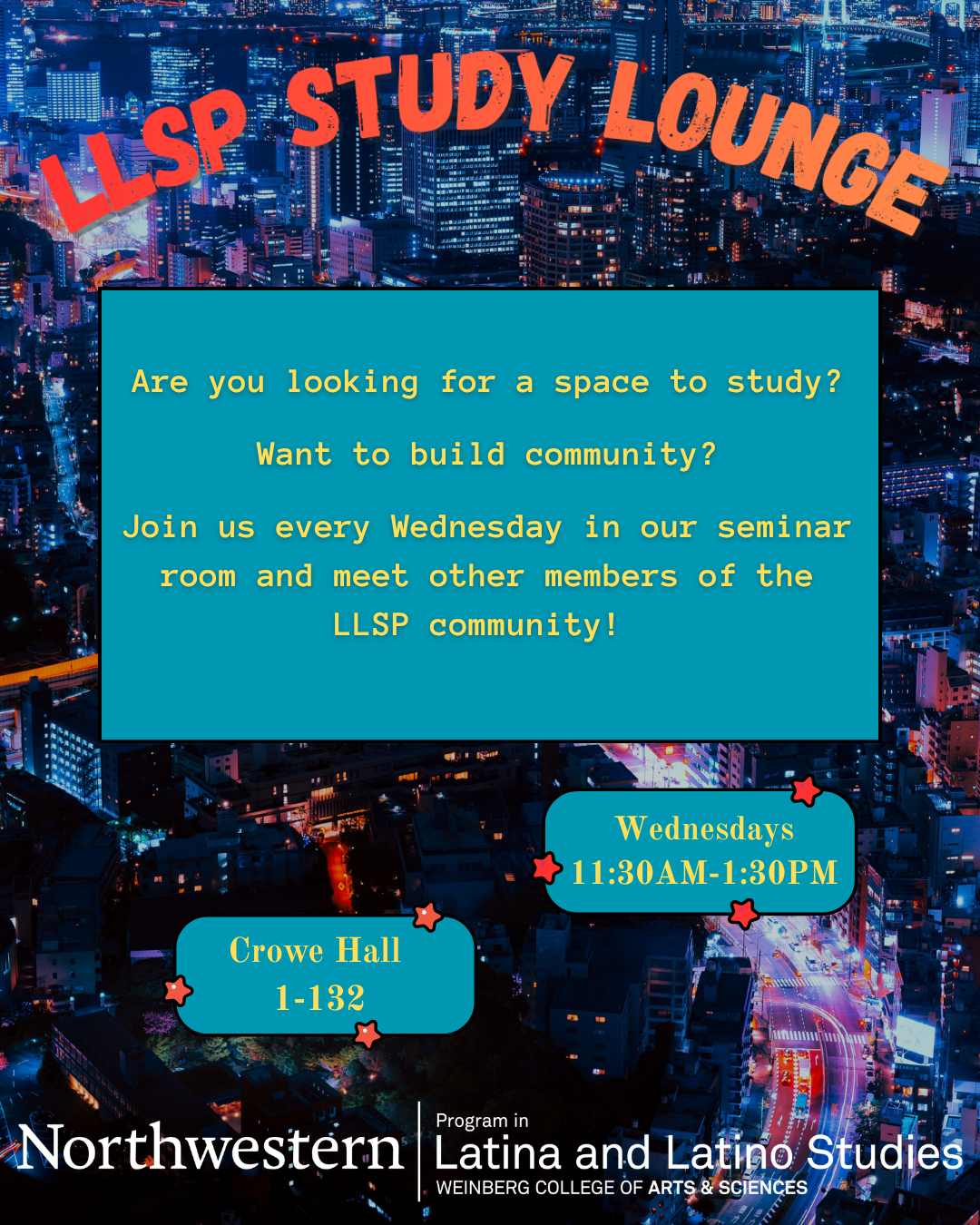 Join Us every Wednesday!